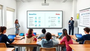 pros and cons of technology in the classroom